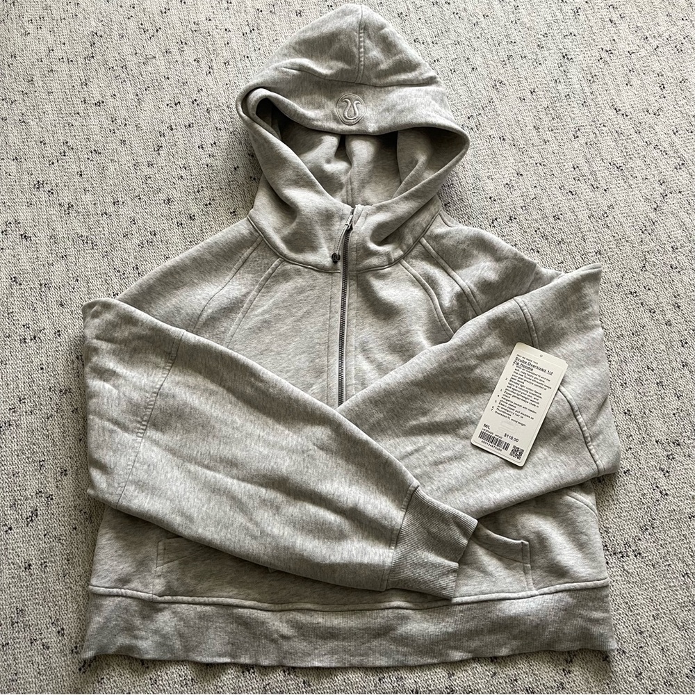 EUC Lululemon Scuba Oversized Half-Zip Hoodie